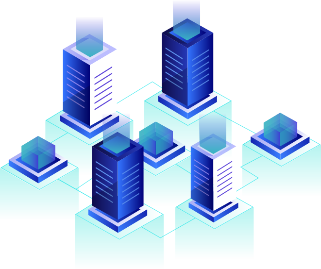 Illustration für Premium-Hosting